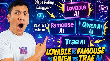 Lovable vs Famouse vs Qwen vs Trae AI Siapa Paling Canggih?