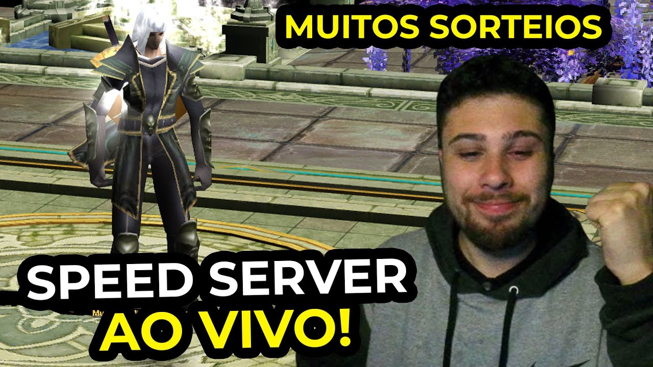 SORTEIOS E INICIANDO DO ZERO NO SPEED SERVER DO MU RUNE! CHEGA MAIS