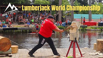 LUMBERJACK WORLD CHAMPIONSHIP 2019 - Manly Moments!