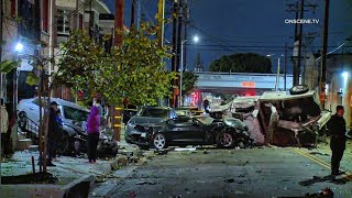 Caught On Camera Crash, DUI Tow Driver Creates Carnage  | LOS ANGELES, CA #PRESS #OSTV