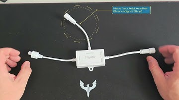 Unboxing & Vibes ASAHOM T Splitter For Permanent Outdoor Lights & Instructions