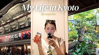 【Kyoto】my productive weekend 🍵🍒 Kabuki / Japanese tea cafe 🇯🇵