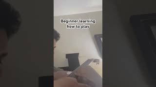 Hombre no muere de pena, beginner edition #bachata #guitar #viral #viral #musica #beginners #idk
