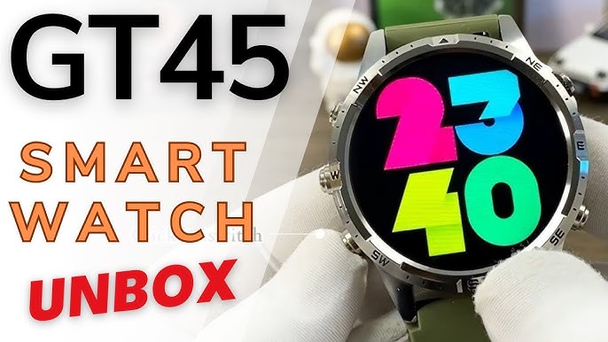 KIWITIME GT4 PRO Smart Watch Unbox-Business Bluetooth Call