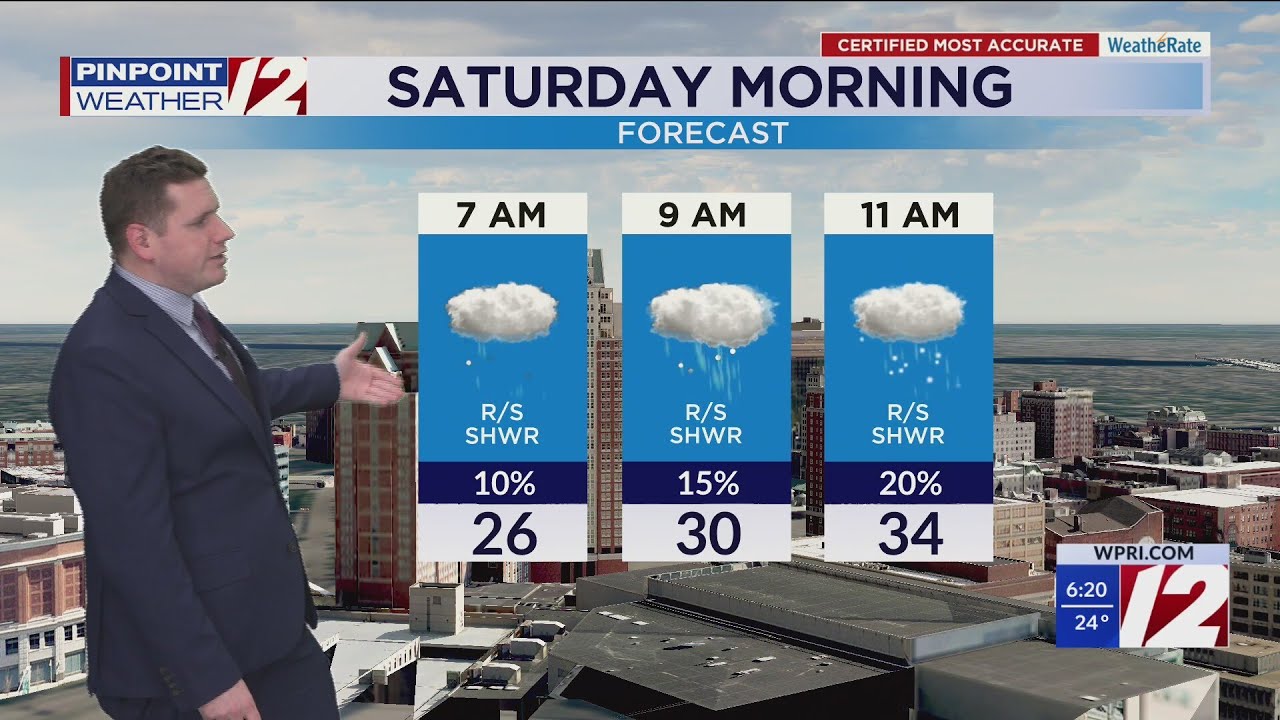 WPRI 12 Weather Forecast 12/5/25: Few Rain, Snow Showers Early Saturday ...