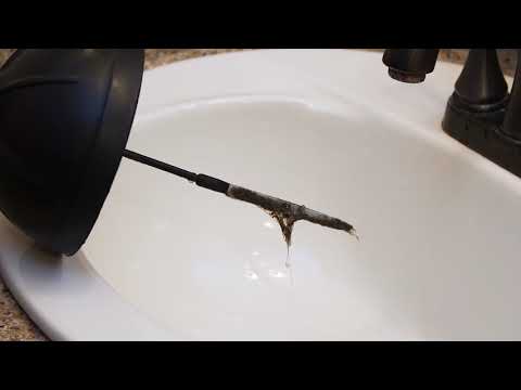 Python Plunger cleans drains too