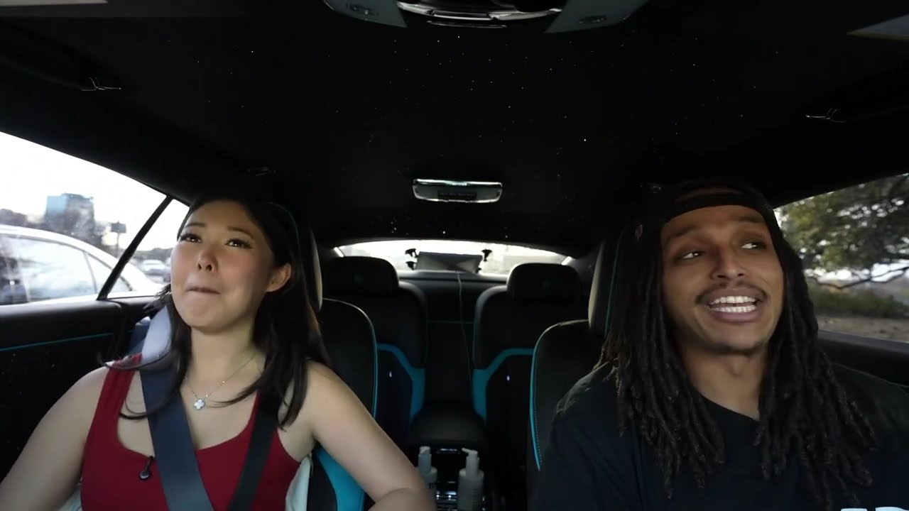 Emily's First Time In Agent's New Rolls Royce