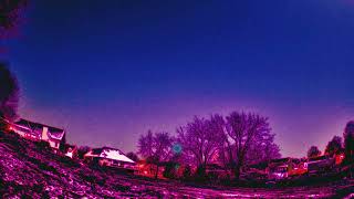Psychedelic Sky Timelapse: perfect for nite relaxing 💫✨
