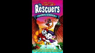 Opening to The Rescuers Down Under UK VHS (1997)