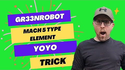 Beginner Mach 5 Type Element - Easy Yoyo Trick Tutorial
