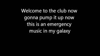 Welcome to the club remix lyric