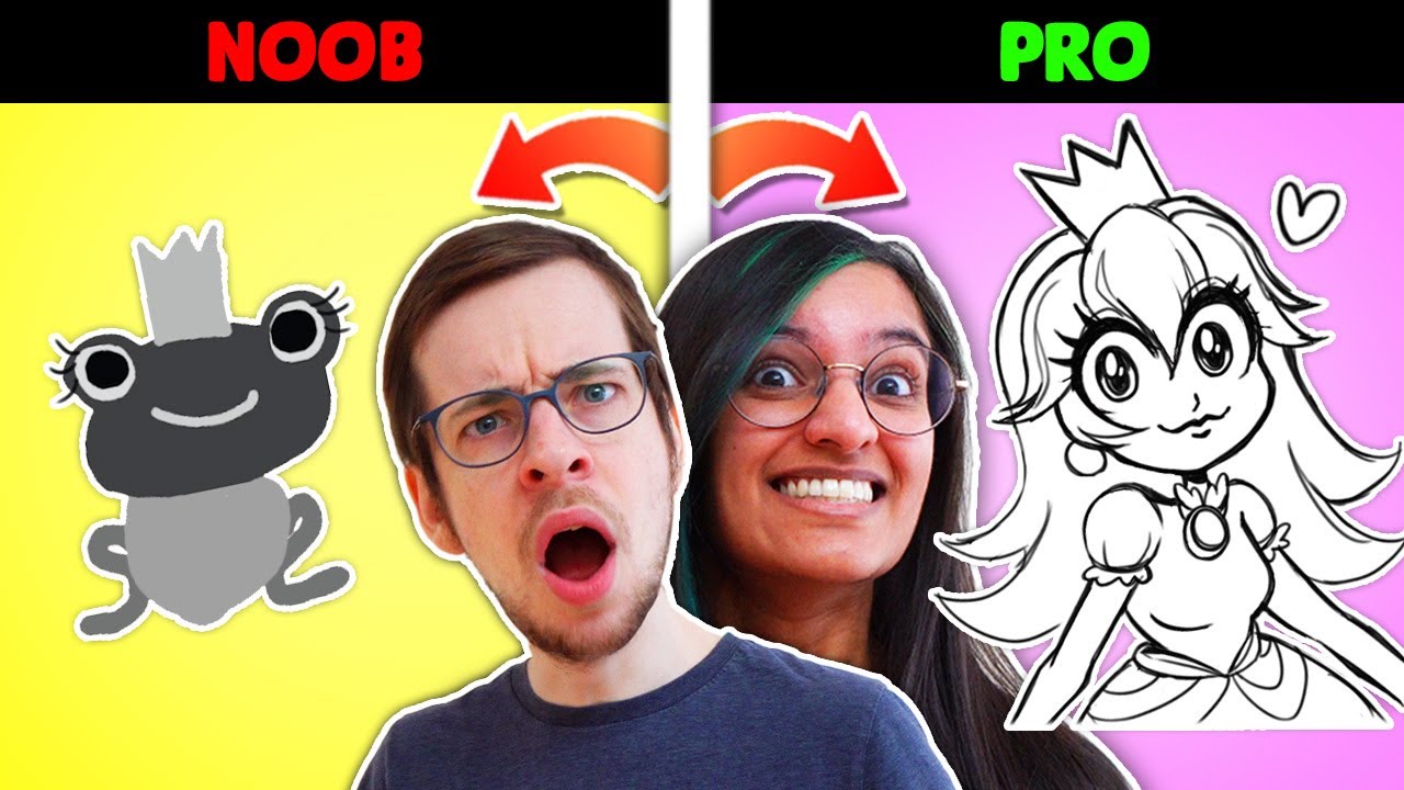 HVEM KAN TEGNE DEN SØDESTE PRINSESSE? - Roblox Speed! Draw!