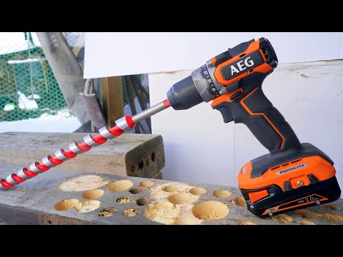 AEG bs18sbl ТЕСТ дрели шуруповёрта сравнение с DeWalt 708