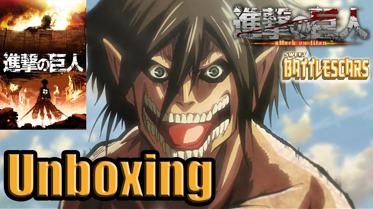 ATTACK ON TITAN BLU RAY SET - FUNIMATION EXCLUSIVE - UNBOXING