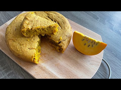 Тыквенный пирог без молочных продуктов и без яйц. Dairy-free and egg-free pumpkin pie.