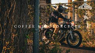 [YAMAHA SR400] A Peaceful October Morning: A Minimalist Journey of Coffee & Motorcycles | ASMR