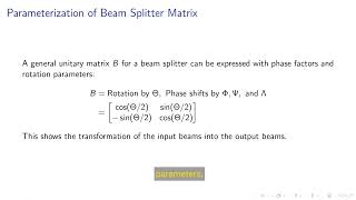 Decoding Beam Splitters: Quantum Mechanics Meets Optical Precision