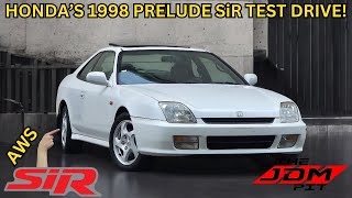 We test the 4 Wheel steering and drive this 1998 JDM Honda Prelude SiR with only 57k miles