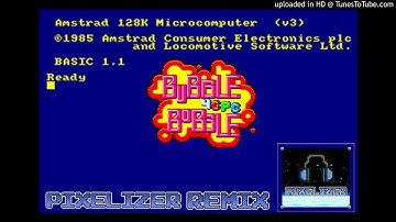 Bubble Bobble - Theme - Amstrad CPC 6128 - Pixelizer REMIX