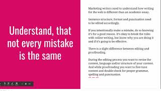 3 Editing and Proofreading Tips every Blogger should know