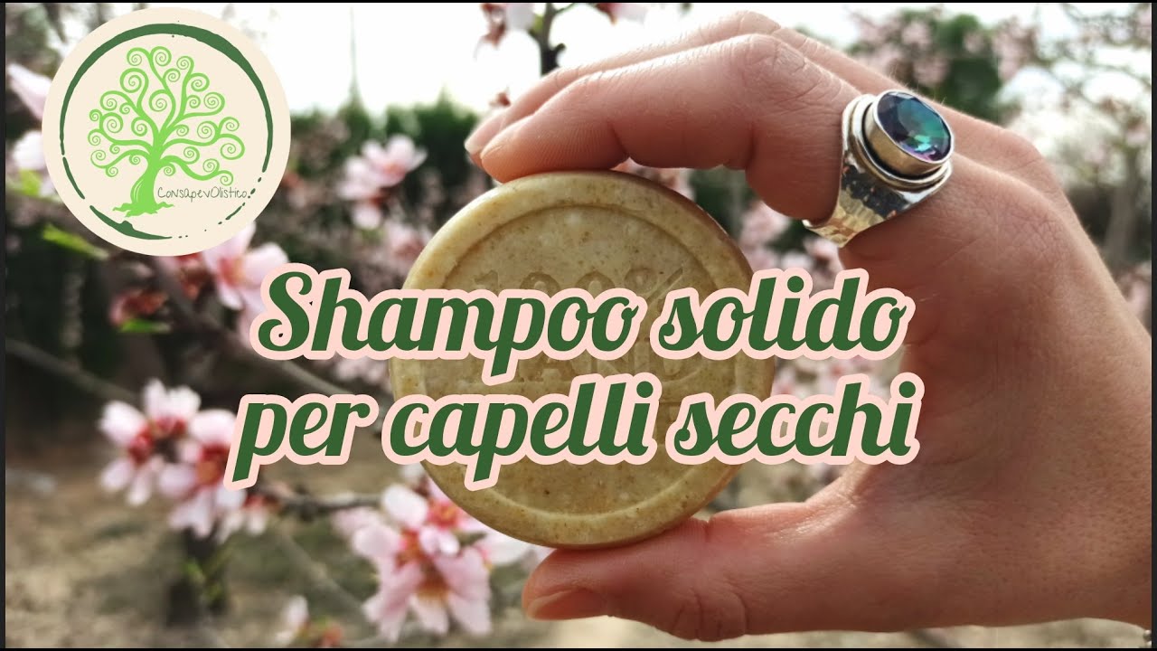 Shampoo solido capelli secchi fai da te - tutorial facile