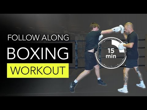 15 Minute Boxing Padwork Workout | Follow Along Combos, Defense & Conditioning