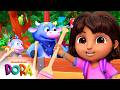 Go on a Bathtub Hot Balloon Adventure with Dora! 🎈 | Dora & Friends