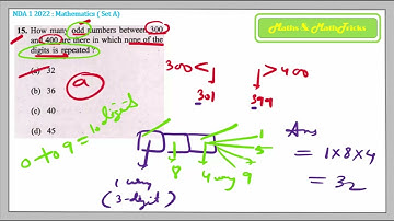 NDA 1 2022 Fully Solved Maths Paper - Part 2