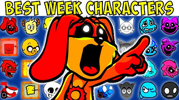 ALL BEST WEEK CHARACTERS | FNF Character Test | Gameplay VS Playground