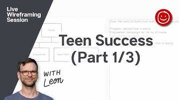 Teen Success (Part 1/3) - Live Wireframing with Balsamiq