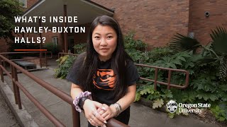 What's inside Hawley and Buxton halls?