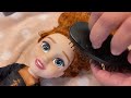 ASMR Anna’s Hairdresser *no talking* #asmr #relax #frozen #fyp #toys #asmrsounds