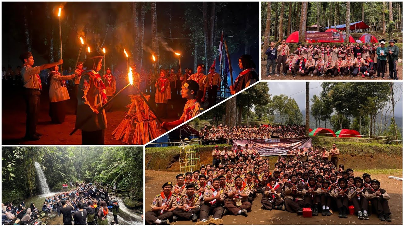 Perkemahan Pramuka MAN INSAN CENDEKIA Serpong Angkt. 29 | Cidahu Sukabumi