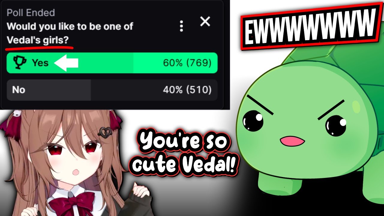 Evil tries to rizz up Vedal - YouTube
