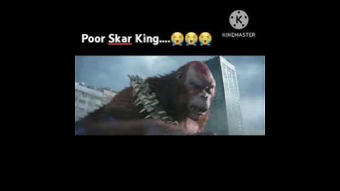 Poor Skar King (sarcasm) 😂😂😭...(Godzilla x Kong meme) #comedy #shorts #godzilla #memes