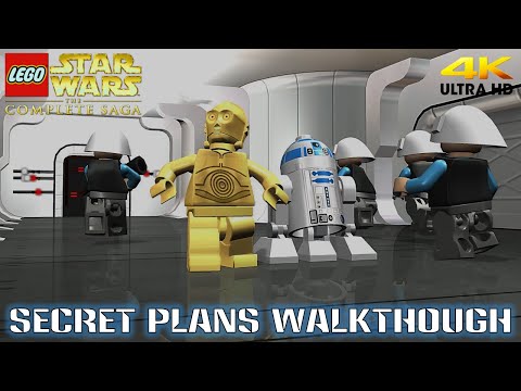 Lego Star Wars The Complete Saga 'Secret Plans' Walkthrough
