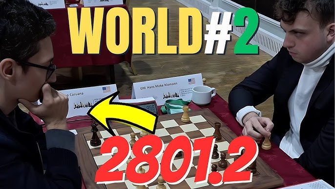 Fabiano Caruana beats Hans Niemann and is back to 2800 Elo after two  years!! 5-0 against Hans. What are the chances he will surpass 2820 before  the end of the year? : r/chess