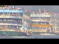 গতিতে কে সেরা?তাসরিফ-৪ নাকি জাহিদ-৮? | BD Ship Race Video | Tasrif-4 vs Jahid-8 launch race video