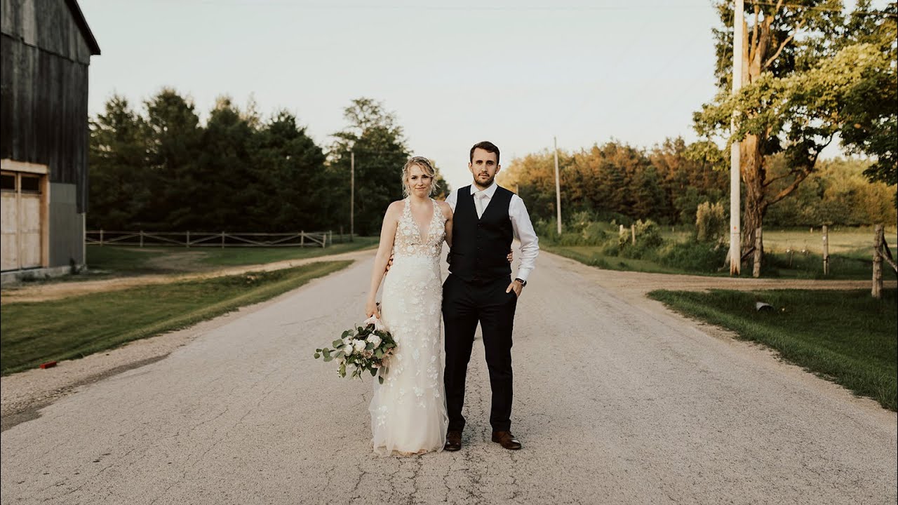 Jenna & Paul // Ontario Rustic Barn Wedding Film