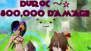 Hero 800,000 Damage to Duroc Alchemia Story アルスト
