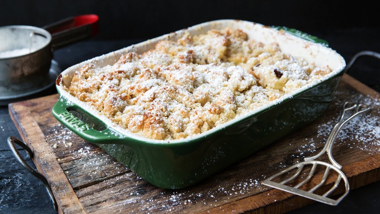 Foodbarn - Apfel-Birnen-Crumble - YouTube