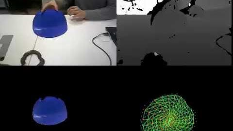 Tracking fractures of deformable objects in real-time with an RGB-D sensor