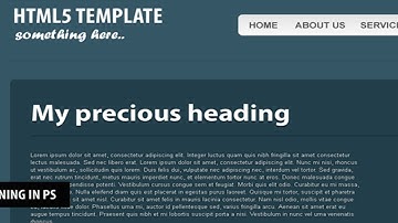 XHTML and CSS Tutorial - 3 - body and headers