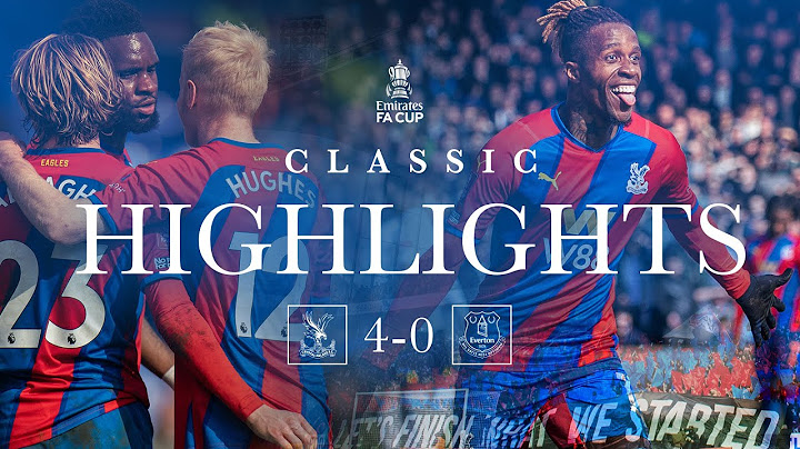 A Corner, Average Goal, Fluke goal, and Another Average Goal | CPFC 4-0 Everton | Classic Highlights