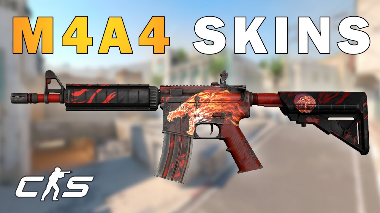 ALL M4A4 SKINS IN CS2 - RANKED BY QUANTITY - YouTube