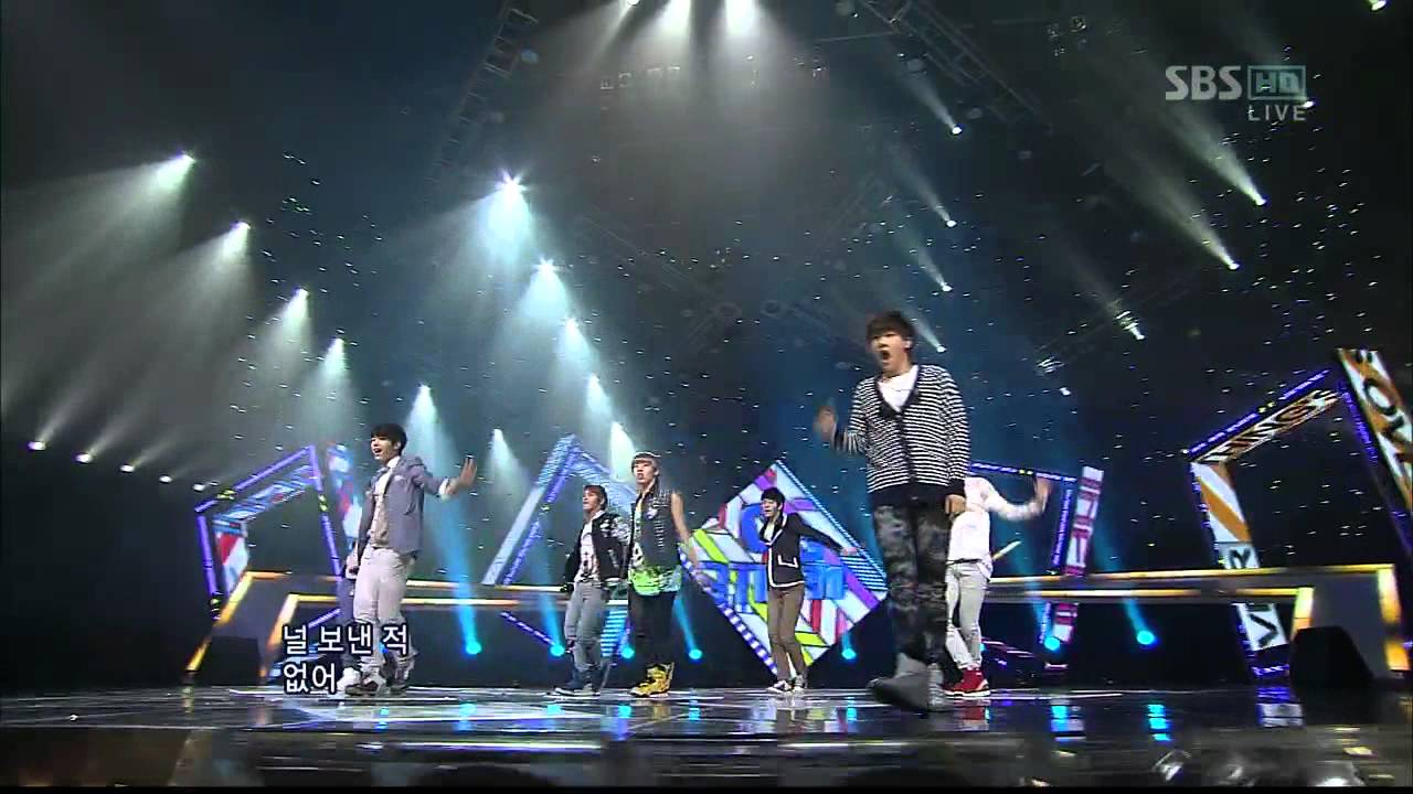 HD INFINITE 110327 Nothing's Over @ SBS Inkigayo