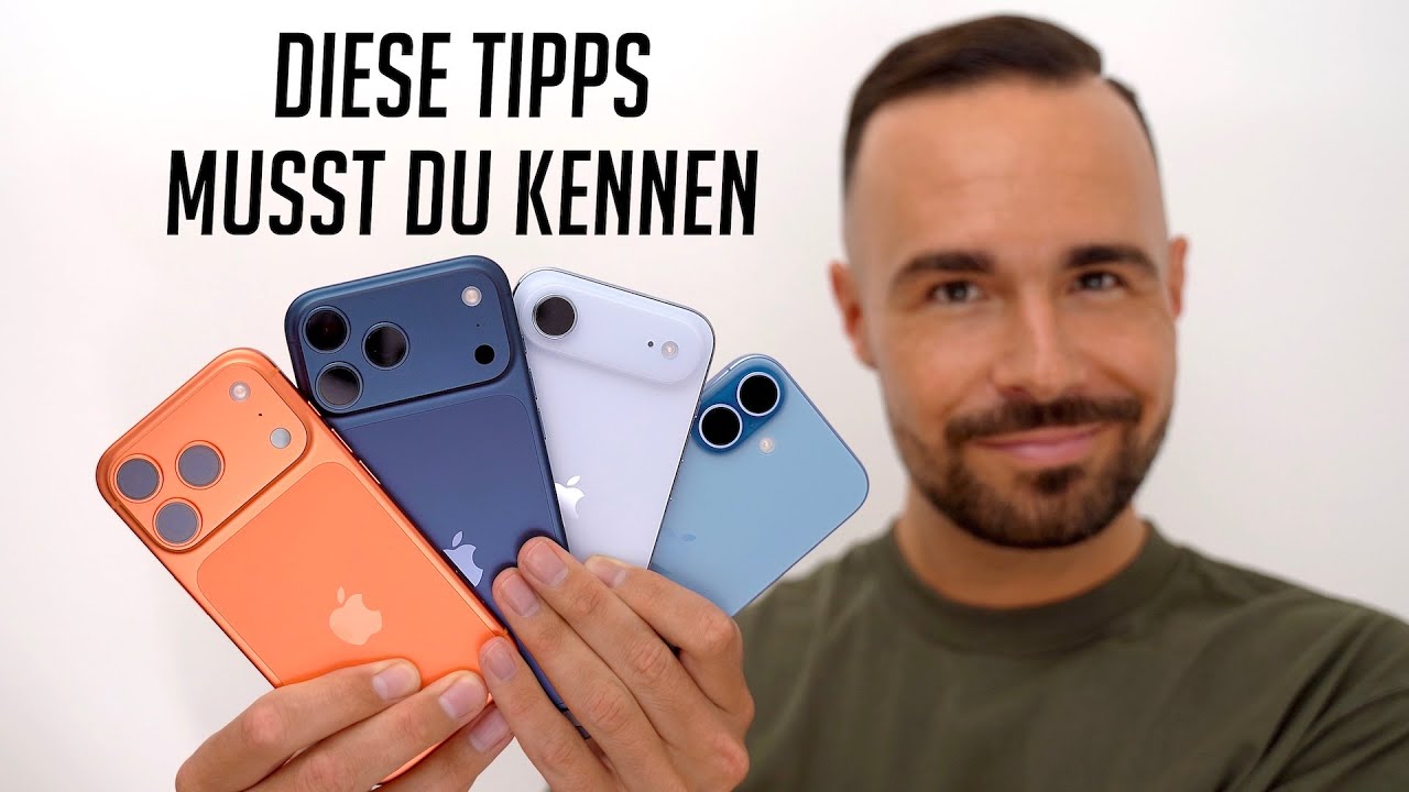 iPhone 17 Pro/Max/Air - 15 Tipps & Tricks, die du kennen musst! (Deutsch) | SwagTab