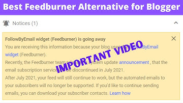 Best Feedburner Alternative for Blogger 2021 -Followbywidget For Blogger