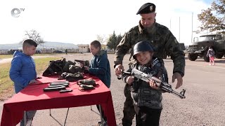 Ученици гостуваха на военното поделение в хасковското село Корен