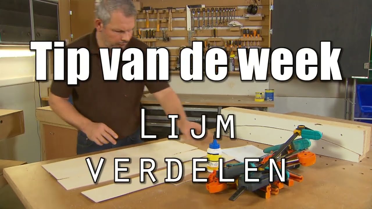 Snel lijm verdelen over een oppervlak!